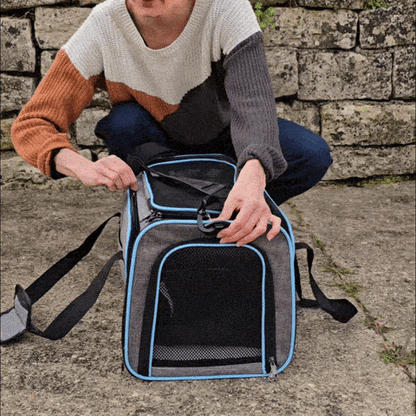 Borsa espandibile per gatti
