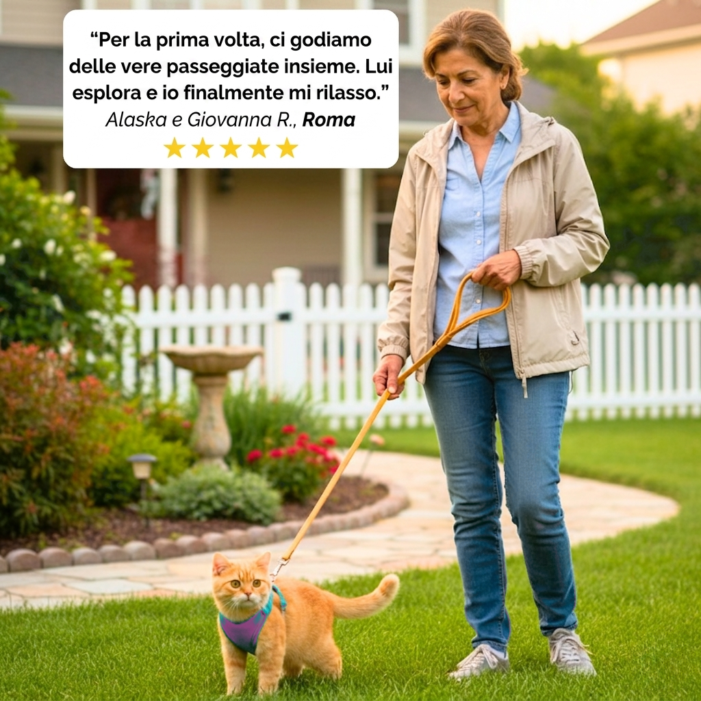 Pettorina Anti-Fuga + Guinzaglio